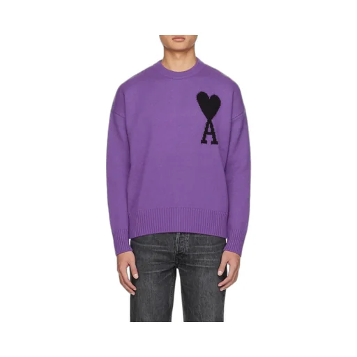 Ami De Coeur Intarsia-Knit Jumper