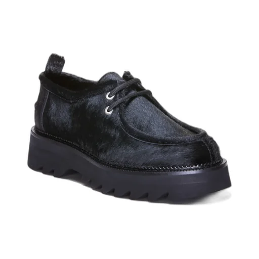 Shark-Sole Derby Lace-Up Shoes