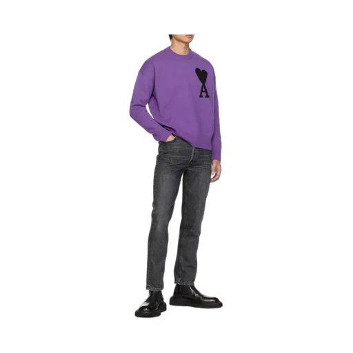 Ami De Coeur Intarsia-Knit Jumper