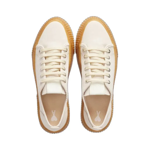 Lace-Up Low-Top Sneakers