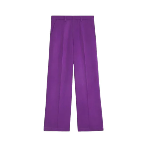 High-Waist Wide-Leg Trousers