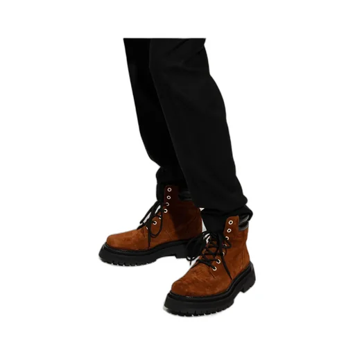 Lace-Up Ankle Boots