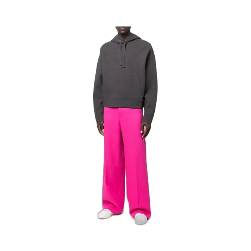 Wide-Leg Tailored Trousers