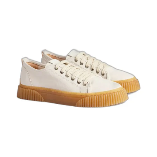 Lace-Up Low-Top Sneakers