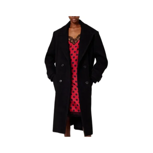 Logo Double-Breasted Coat