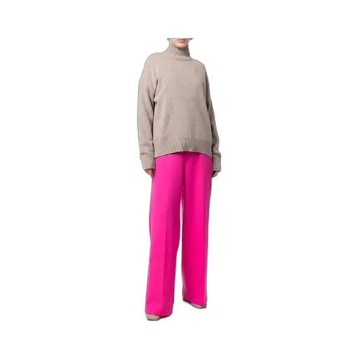 Wide-Leg Tailored Trousers