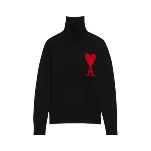 High Neck Knitted Sweater