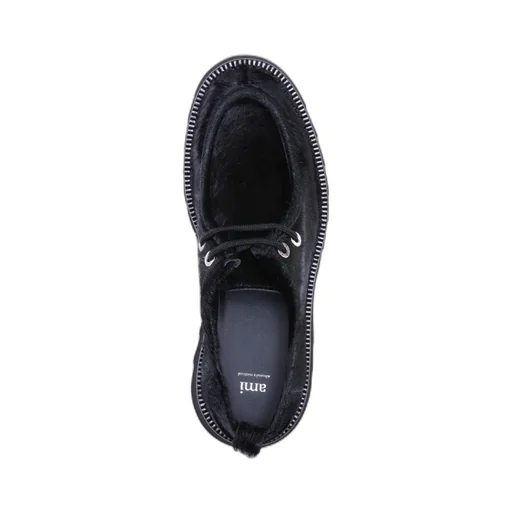 Shark-Sole Derby Lace-Up Shoes