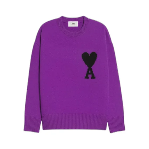 Ami De Coeur Intarsia-Knit Jumper