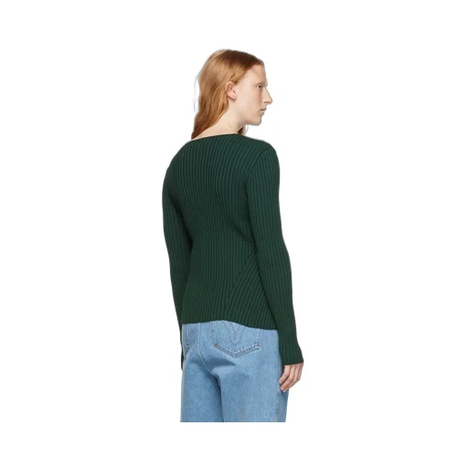Long-Sleeved Knitted Cardigan