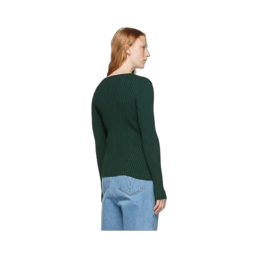 Long-Sleeved Knitted Cardigan