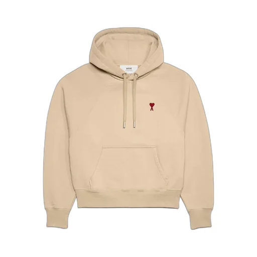 Logo Embroidered Drawstring Hoodie