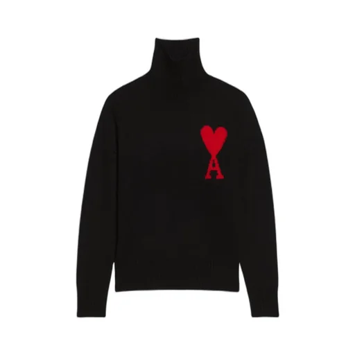 Ami De Coeur Roll Neck Sweater