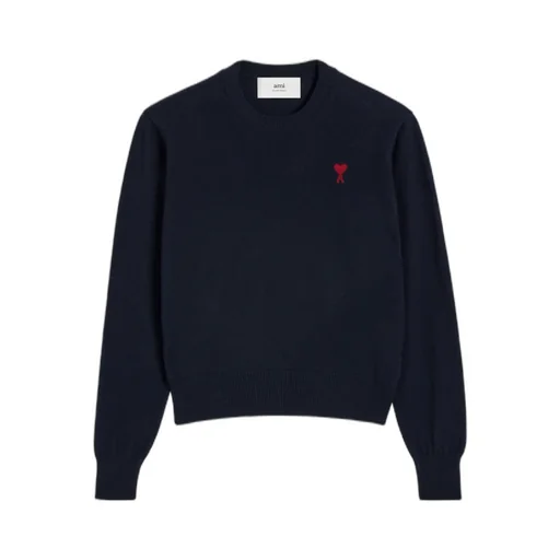Ami De Coeur Logo Embroidered Knit Jumper