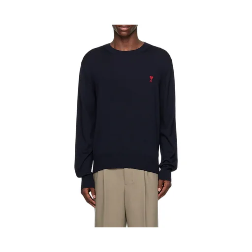 Ami De Coeur Logo Embroidered Crewneck Jumper