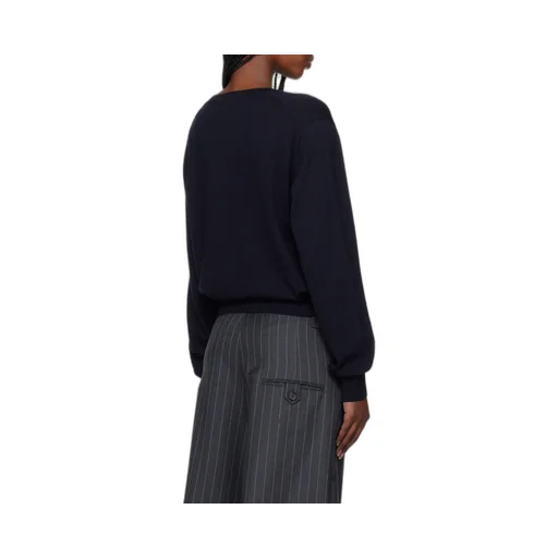 Ami De Coeur Logo Embroidered Knit Jumper