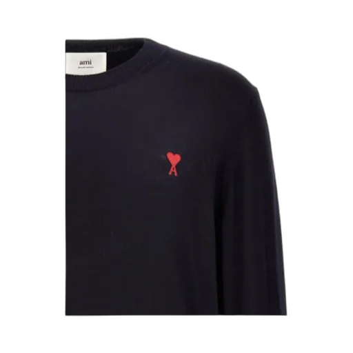 Ami De Coeur Logo Embroidered Crewneck Jumper