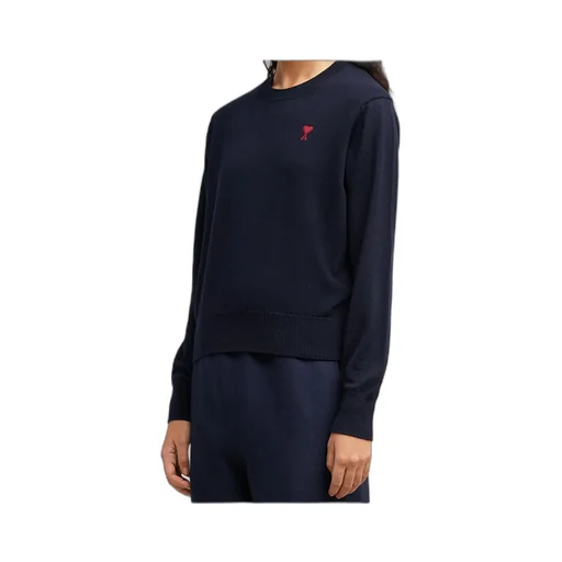 Ami De Coeur Logo Embroidered Knit Jumper
