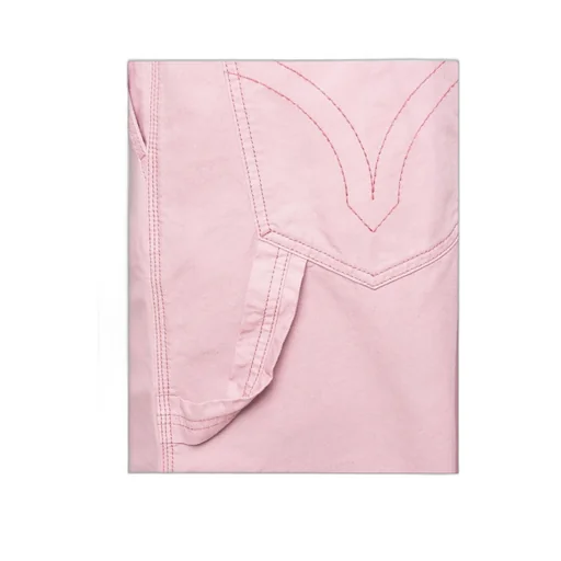 Wide-Leg Cotton Shorts