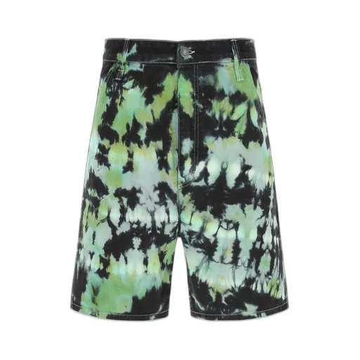 Tie-Dyed Bermuda Shorts