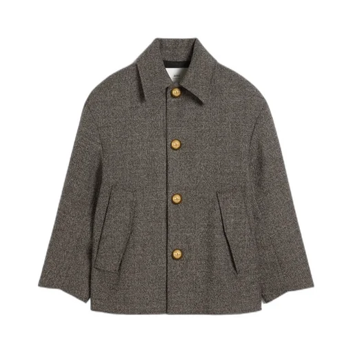 Oversized Short Belted Coat
