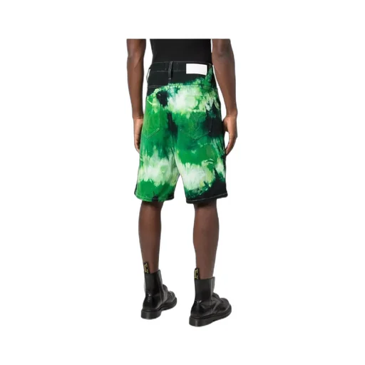 Tie-Dyed Bermuda Shorts