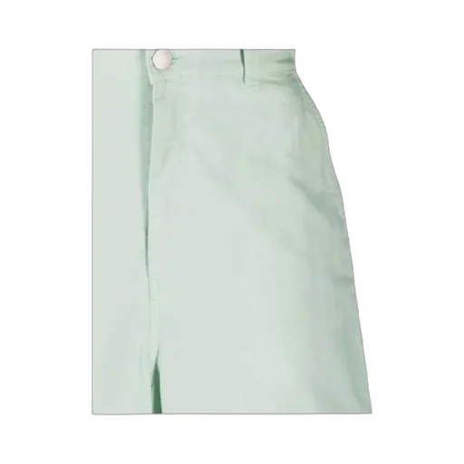 Wide-Leg Loop-Strap Bermuda Shorts