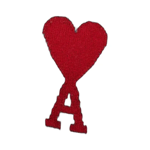 Ami De Coeur Logo Intarsia Knitted Roll-Neck Jumper