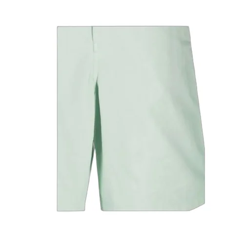 Wide-Leg Loop-Strap Bermuda Shorts