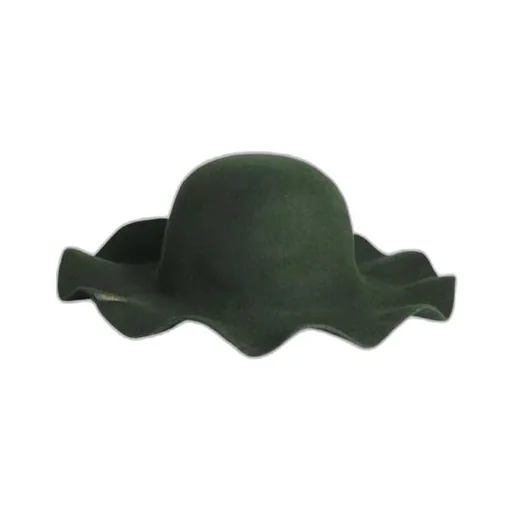 Wavy Wide Brim Hat
