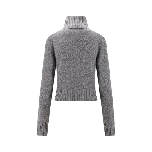 High-Neck Knitted Jumper