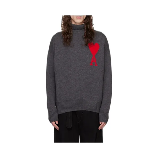 Ami De Coeur Roll Neck Knitted Jumper