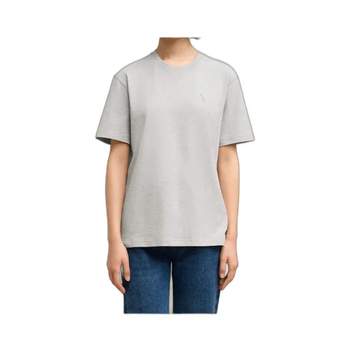 Ami De Coeur Logo Embossed Crewneck T-Shirt