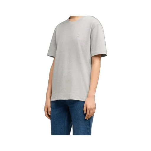 Ami De Coeur Logo Embossed Crewneck T-Shirt