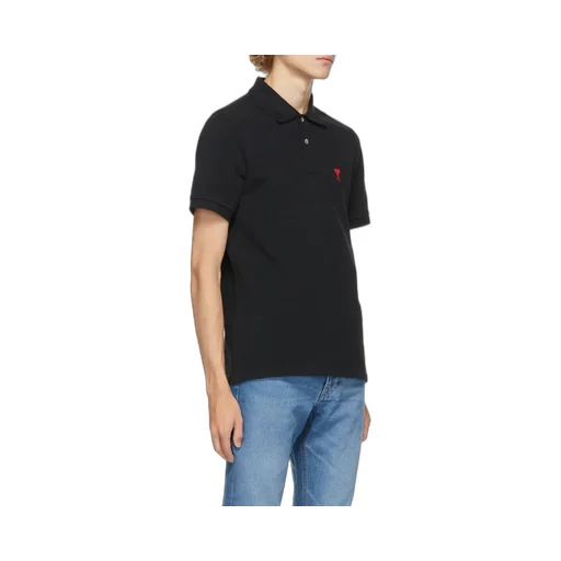 Ami De Coeur Logo Embroidered Short-Sleeved Polo Shirt