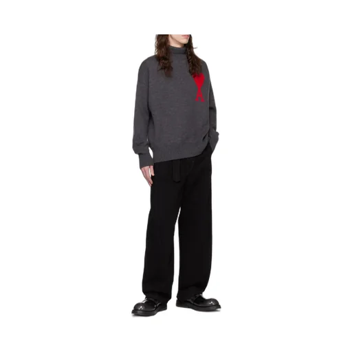 Ami De Coeur Roll Neck Knitted Jumper