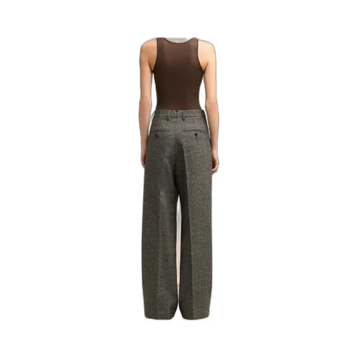 Wide-Leg Fit Trousers
