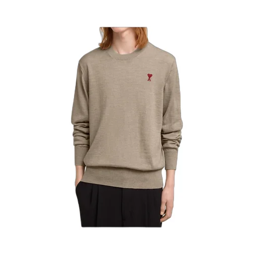 Ami De Coeur Logo Embroidered Crewneck Jumper