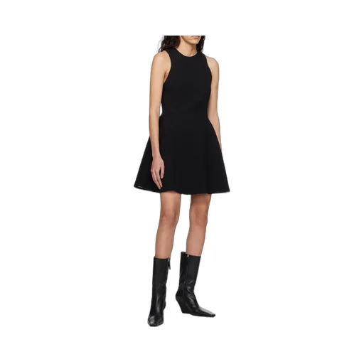 Flared Sleeveless Dress