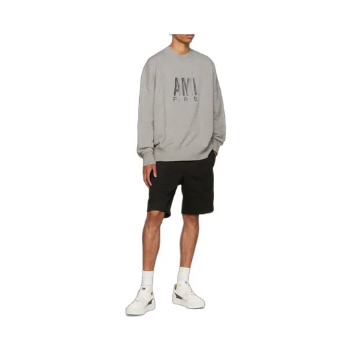 Logo Embroidered Oversize Sweatshirt