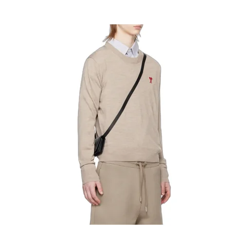 Ami De Coeur Logo Embroidered Crewneck Jumper