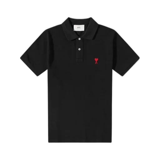 Ami De Coeur Logo Embroidered Short-Sleeved Polo Shirt