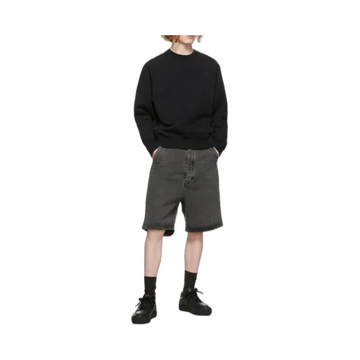 Logo Embroidered Crewneck Sweatshirt