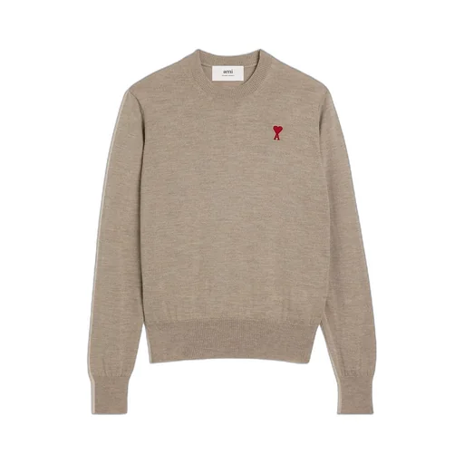 Ami De Coeur Logo Embroidered Crewneck Jumper