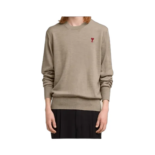 Ami De Coeur Logo Embroidered Crewneck Jumper