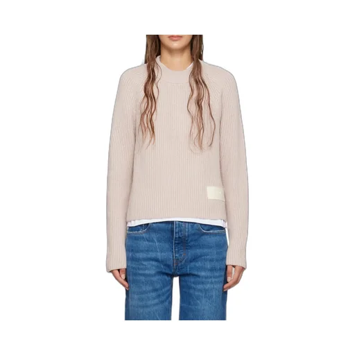 Logo Patch Crewneck Jumper