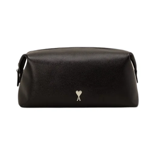Logo Plaque Zip-Up Toilet Pouch