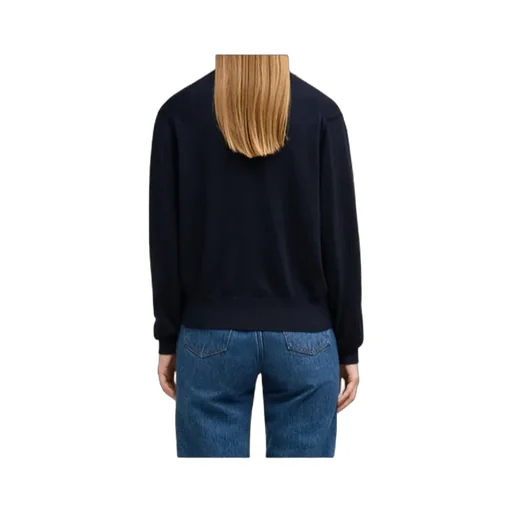 Ami De Coeur Logo Embroidered Buttoned Cardigan
