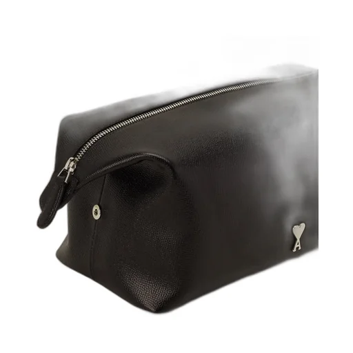 Logo Plaque Zip-Up Toilet Pouch