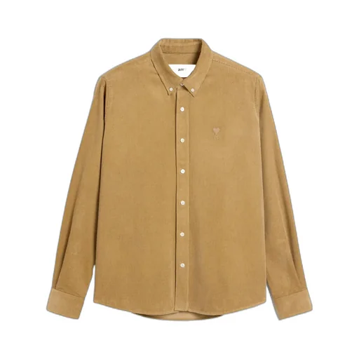 Long-Sleeved Buttoned Shirt